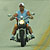 Poker Run 2002 photo - Duval Street, Key West